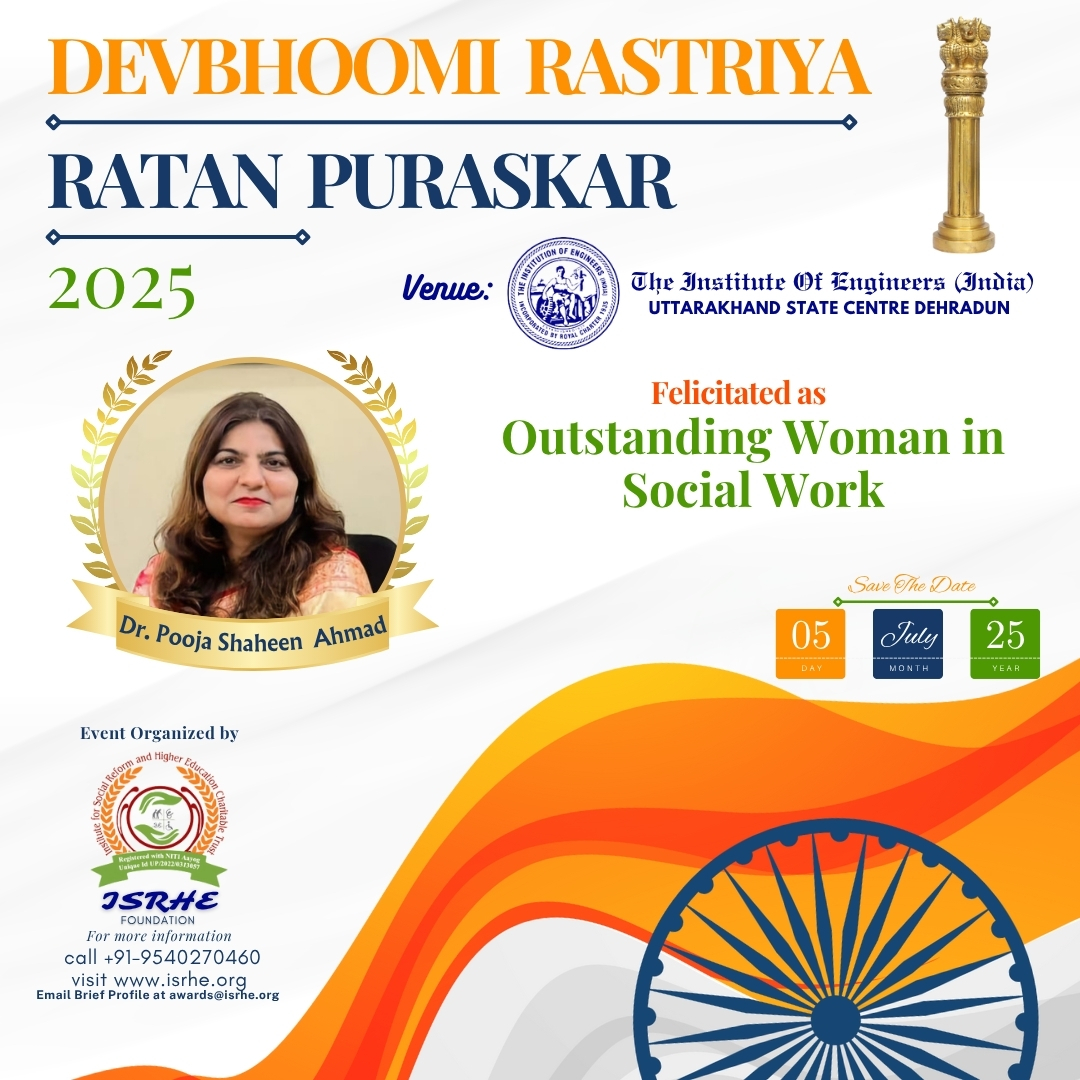 Dr. Pooja Shaheen  Ahmad